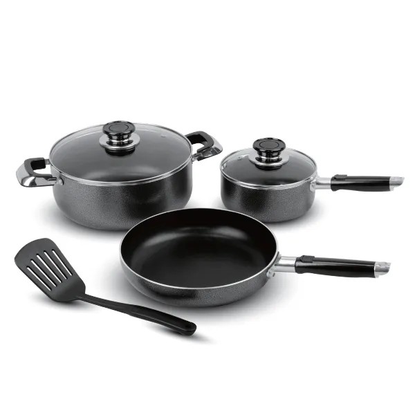 Wooden Handle Cookware Set